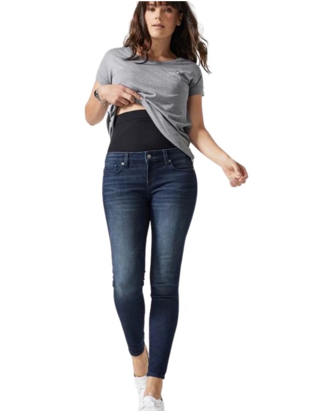 Blanqi Denim Postpartum Support Skinny Jeans - Size 4